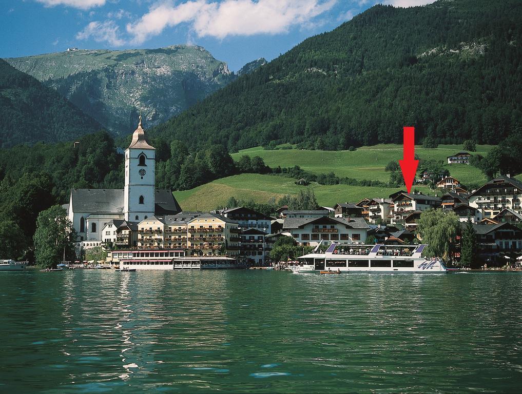 Aberseeblick Pension Ellmauer Saint Wolfgang Exterior foto